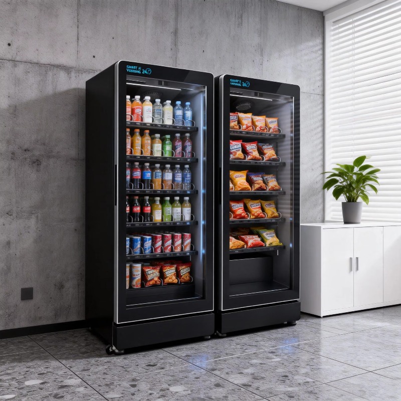 Open Vending Machine - Умный торговый автомат-киоск с ИИ для