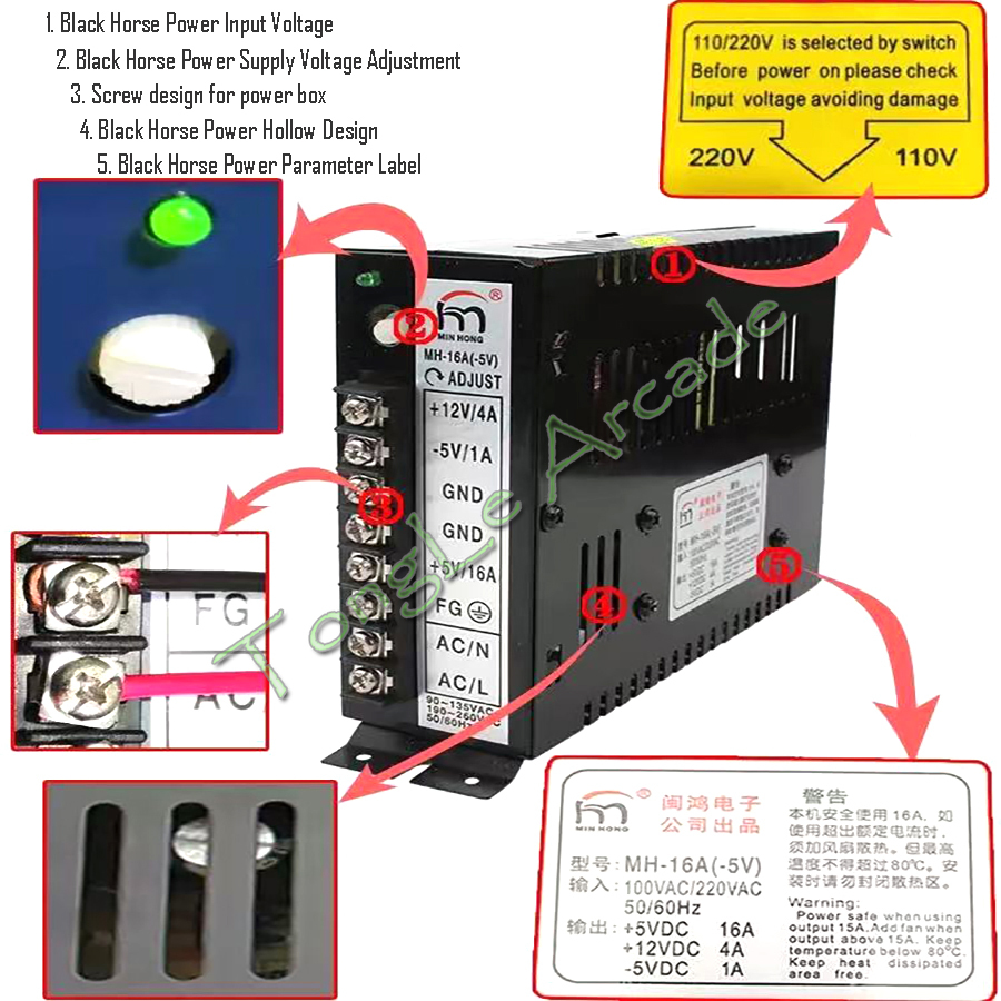 Coin Acceptor Selector - Запчасти для аркадных автоматов Jamma MH-16A(-5V)