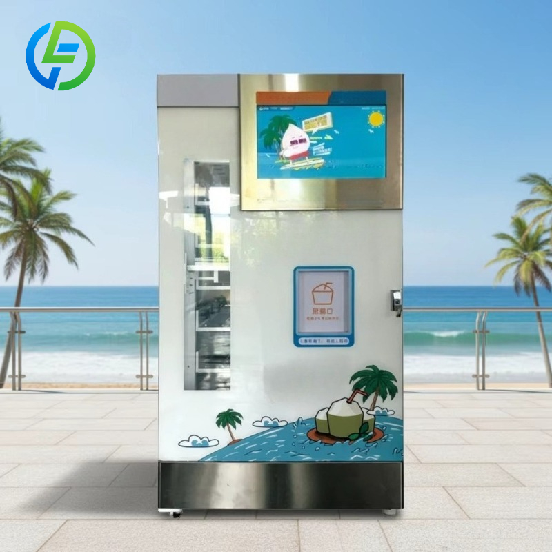 Автомат для продажи свежих кок – обзор и цена Open Vending Machine