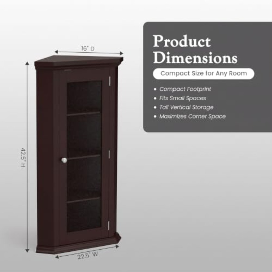 Угловой витринный шкаф для гос – обзор и цена Glass Cabinet Display