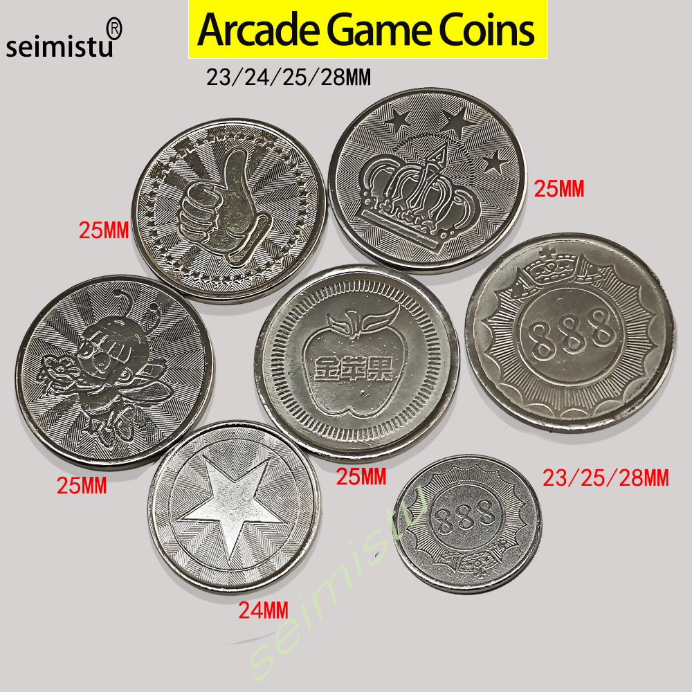 100 шт., жетоны из нержавеющей – обзор и цена Arcade Game Vending Machine